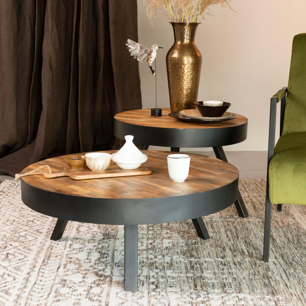 Olivia's Nordic Living Collection - Sverre Coffee Table in Brown / Large - 74x32cm – image 4