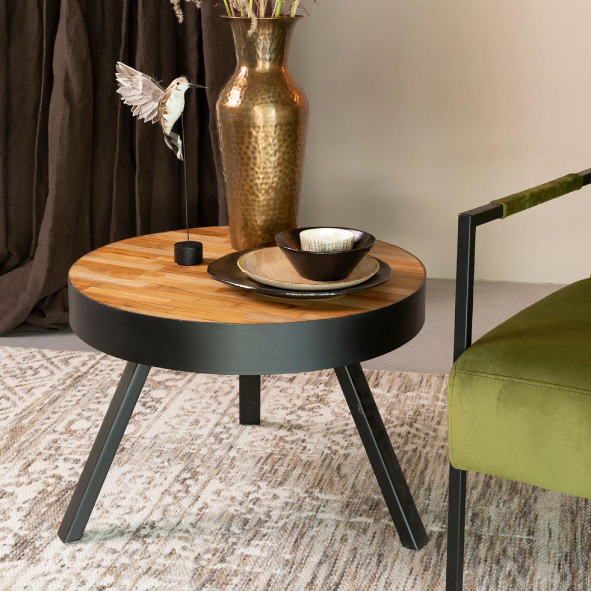 Olivia's Nordic Living Collection - Sverre Coffee Table in Brown / Large - 74x32cm – image 5