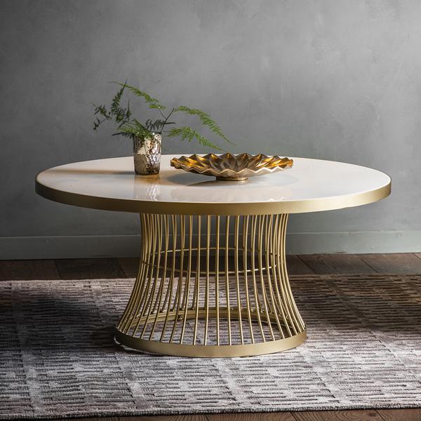 Gallery Direct Pickford Coffee Table in Champagne – image 3
