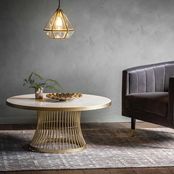 Gallery Direct Pickford Coffee Table in Champagne – image 4