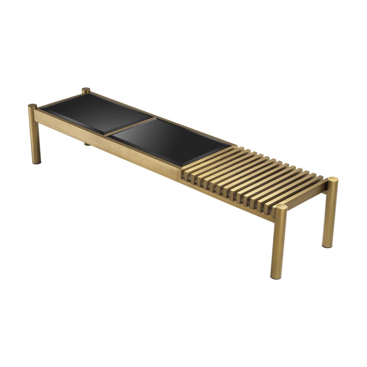 Eichholtz Bibi Coffee Table in Brushed Brass – image 3