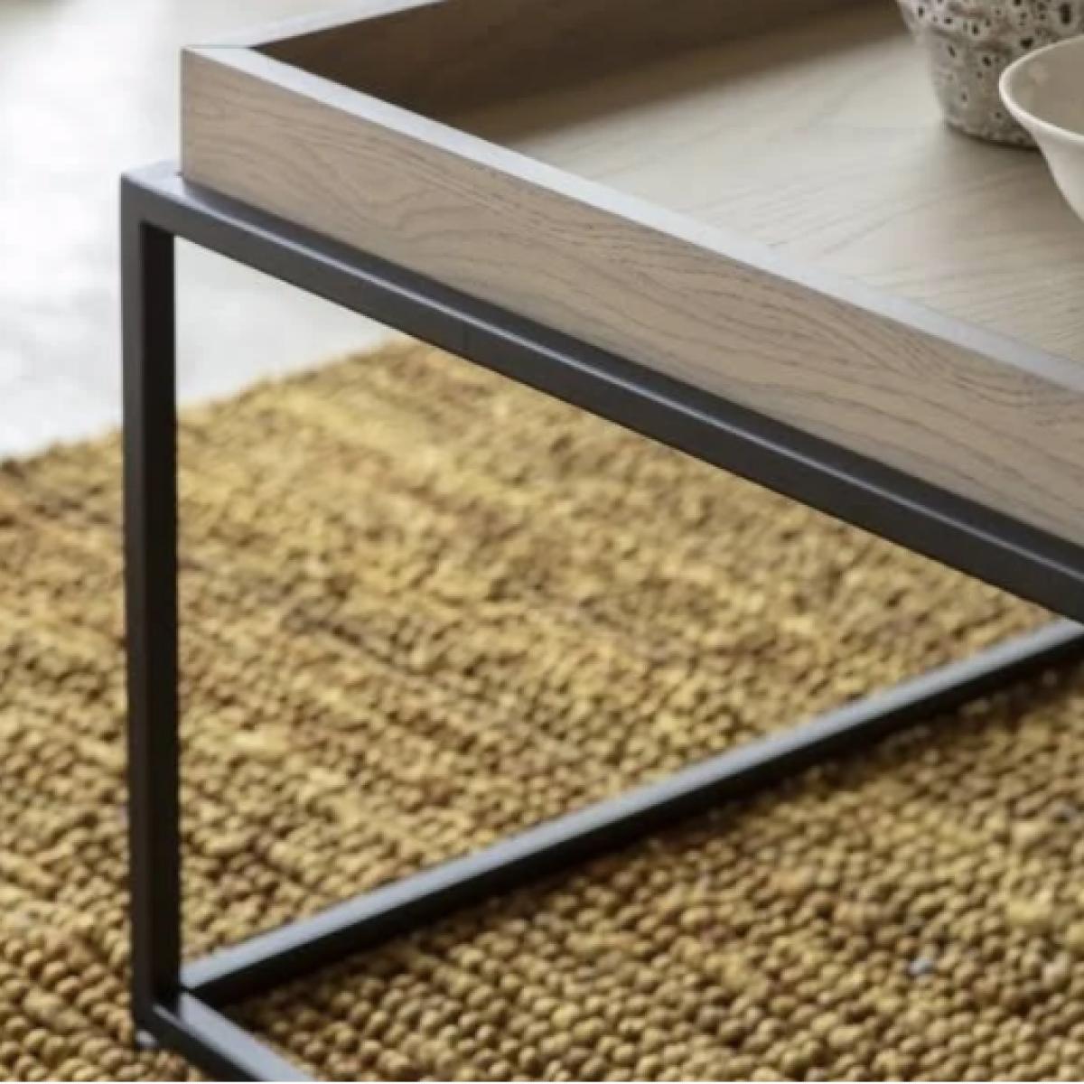 Gallery Direct Forden Tray Coffee Table Grey – image 2