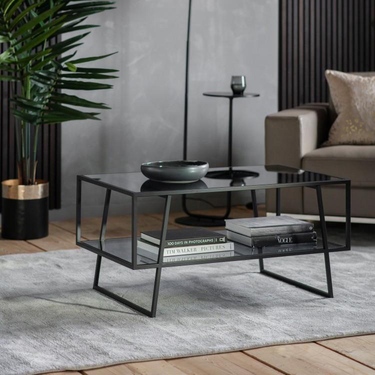 Gallery Direct Putney Black Coffee Table