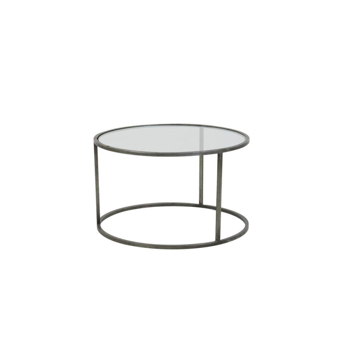Light & Living Duarte Coffee Table Vintage Tin Set of 2 – image 6