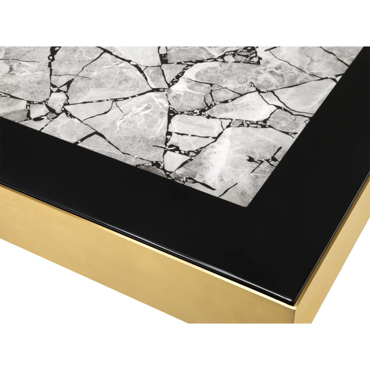 Eichholtz Tatler Coffee Table in Brushed Brass Finish – image 3