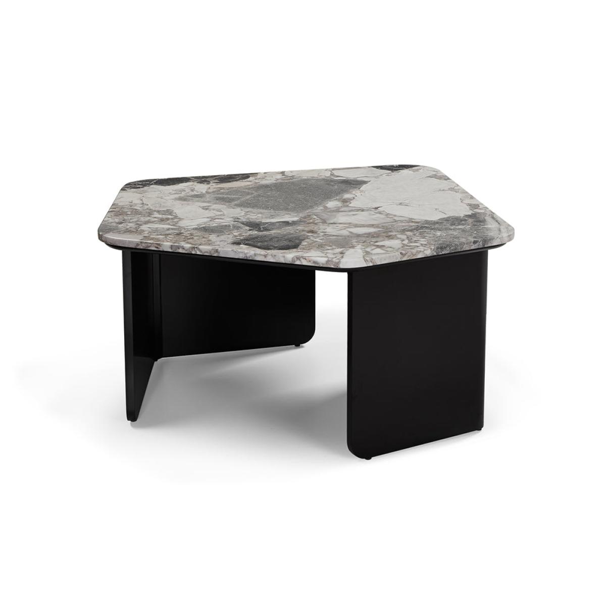 Liang & Eimil Organic Coffee Table Oreo Grey &Matt Black – image 3
