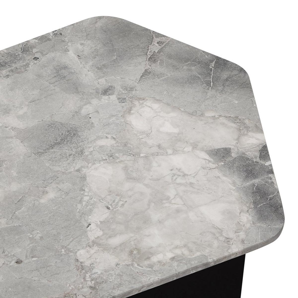 Liang & Eimil Organic Coffee Table Oreo Grey &Matt Black – image 4