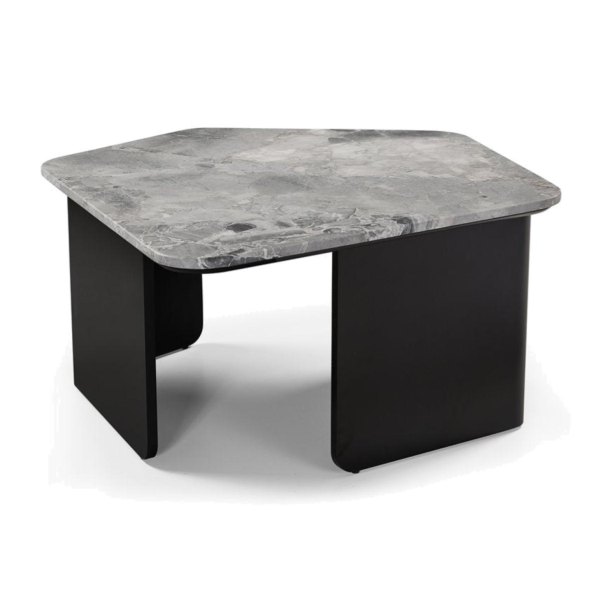 Liang & Eimil Organic Coffee Table Oreo Grey &Matt Black – image 1
