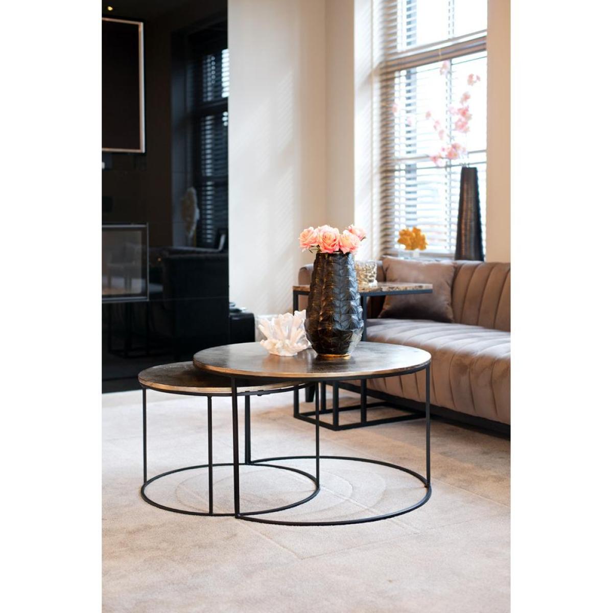 Richmond Asher Champagne Gold Coffee Table | Outlet – image 3