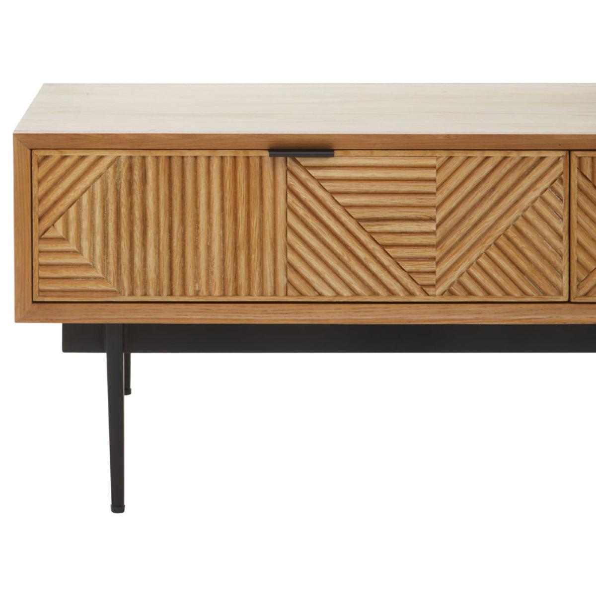 Olivia's Soft Industrial Collection - Jakar Coffee Table in Natural Finish – image 6