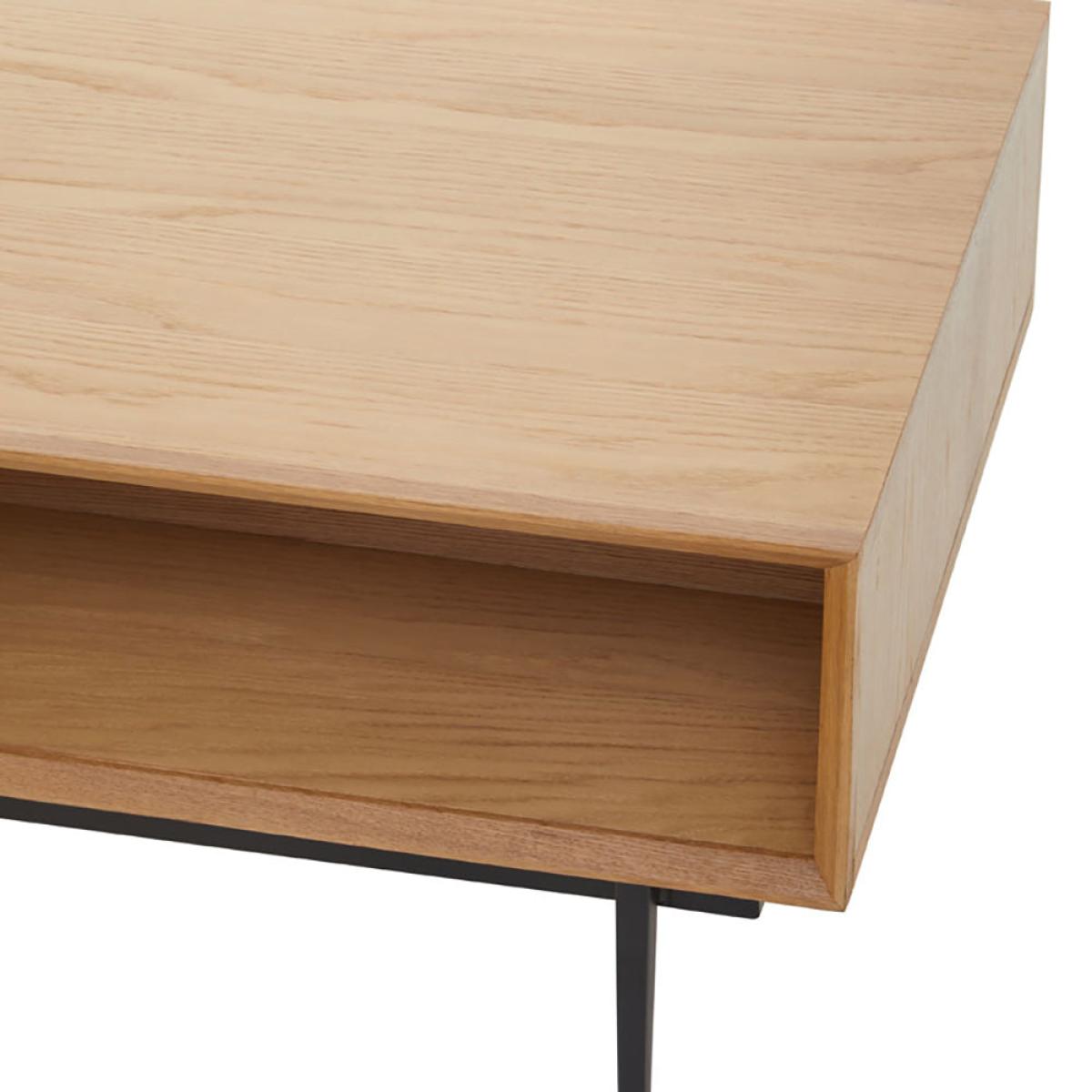 Olivia's Soft Industrial Collection - Jakar Coffee Table in Natural Finish – image 9