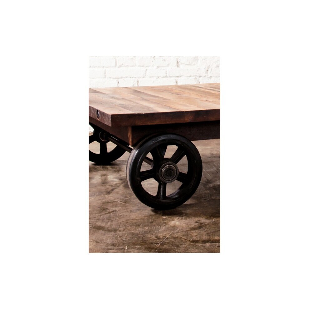 District 8 - Coffee Table with Wheels – image 2