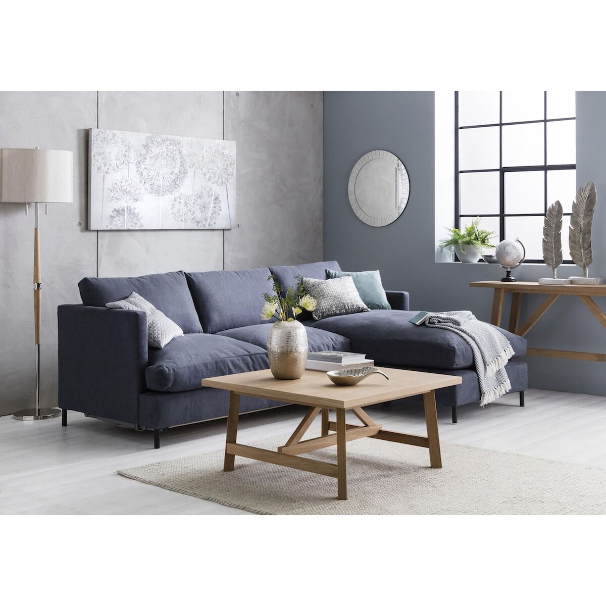 Alec Oak Coffee Table – image 3