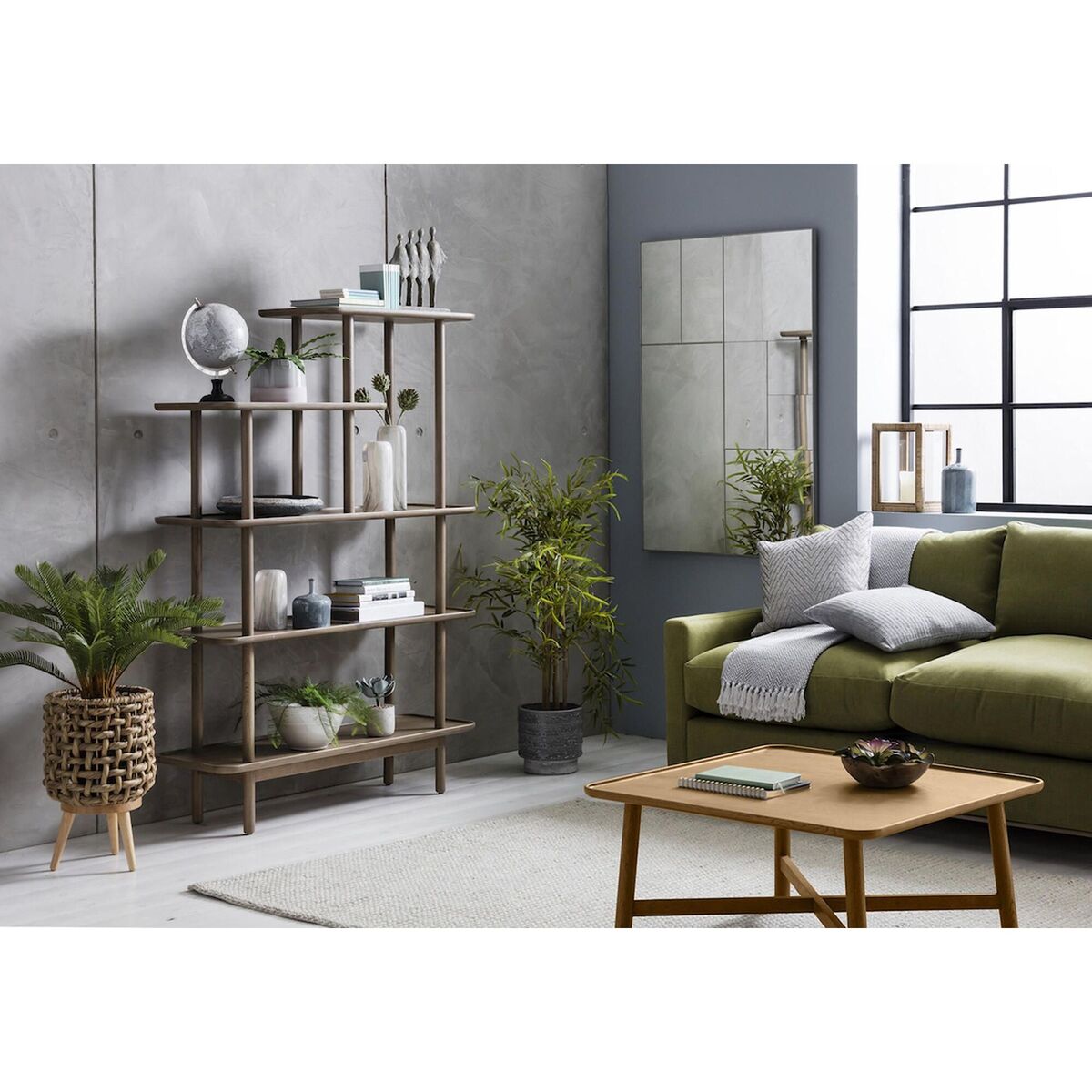 Noranda Oak Square Coffee Table – image 3