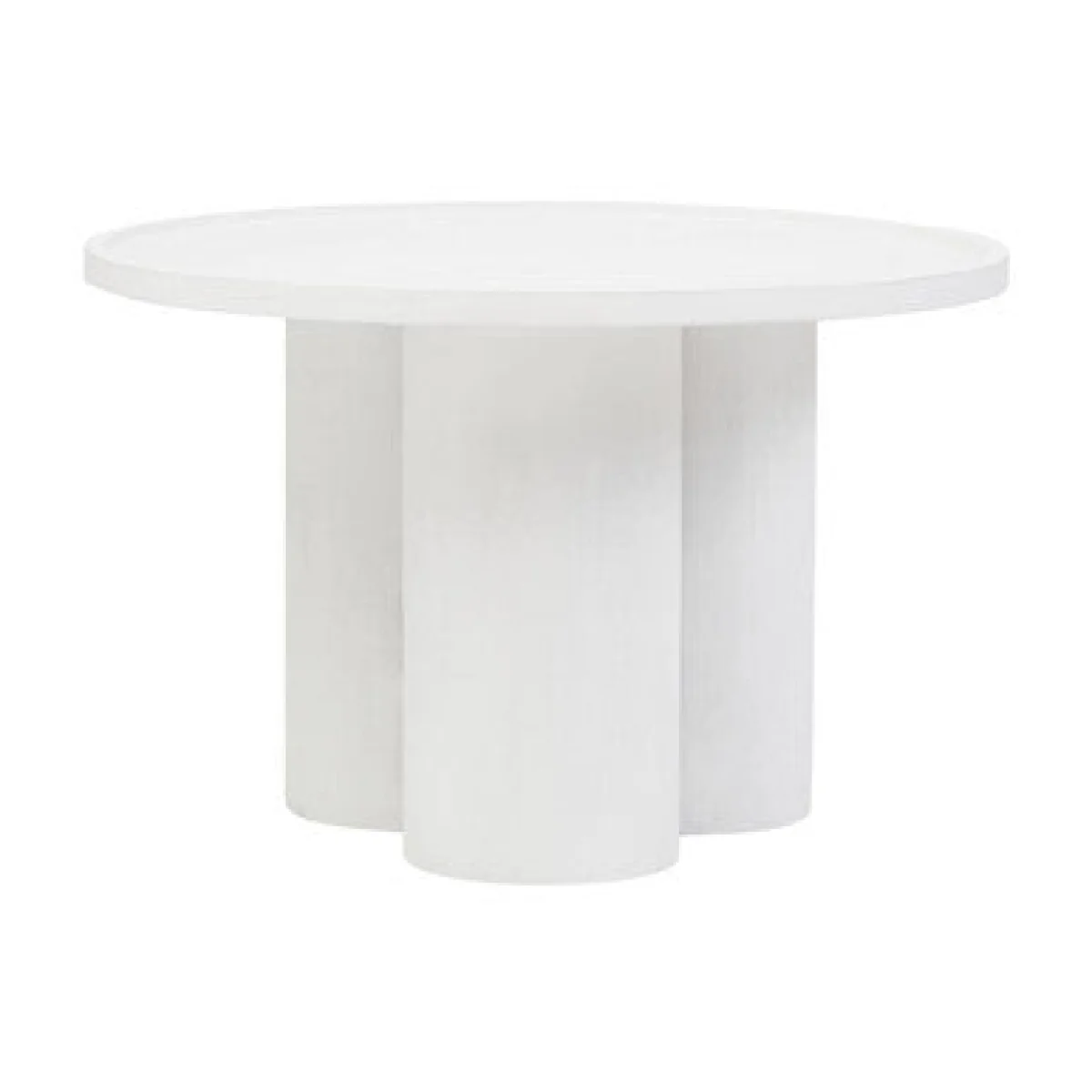 Walsa Whitewash Mango Wood Column Detail Coffee Table – image 2