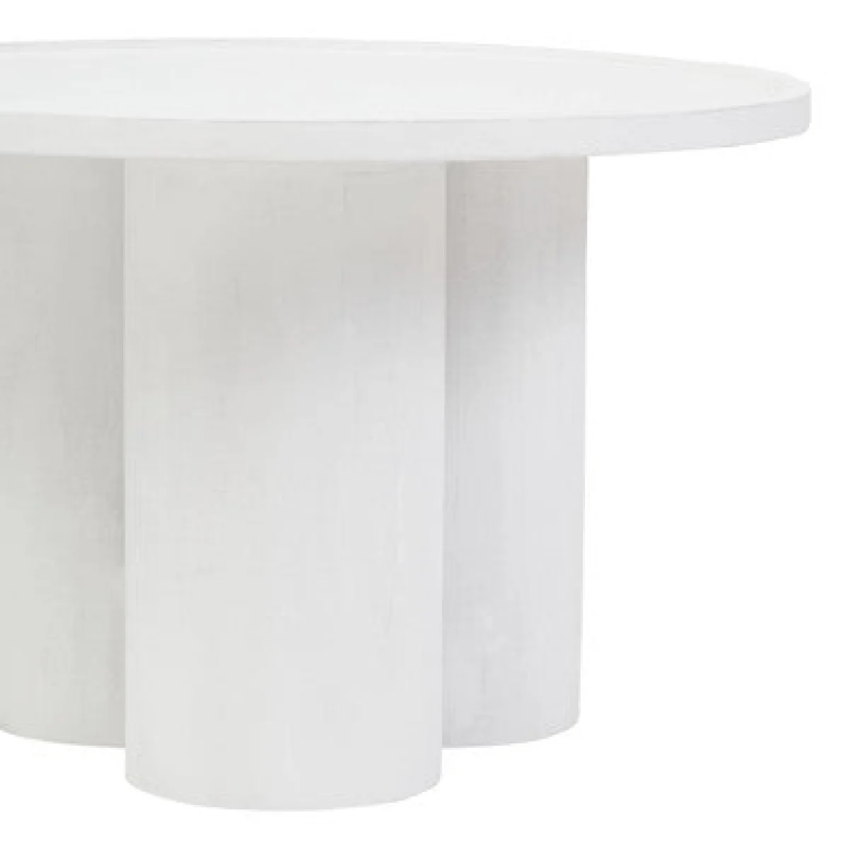 Walsa Whitewash Mango Wood Column Detail Coffee Table – image 8