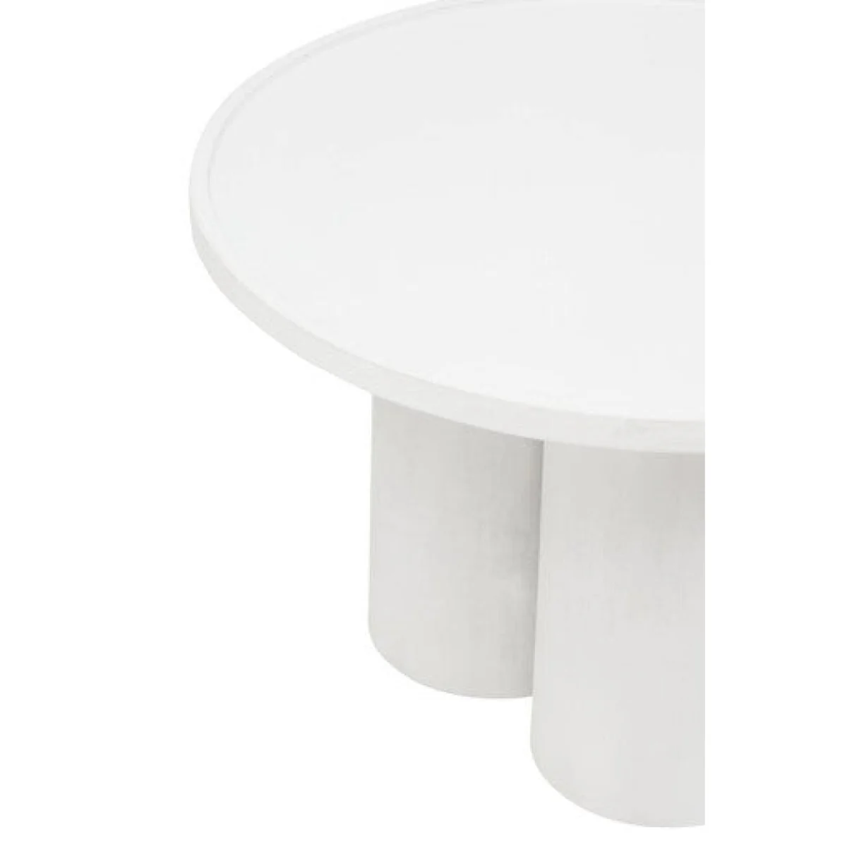 Walsa Whitewash Mango Wood Column Detail Coffee Table – image 9