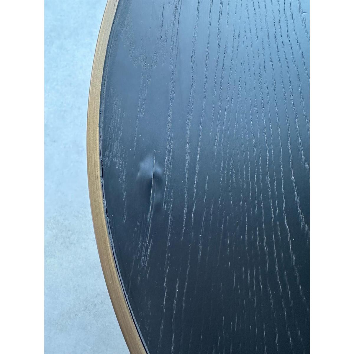 ExDisplay Dorian Round Nested Coffee Tables Black Oak #2 – image 9