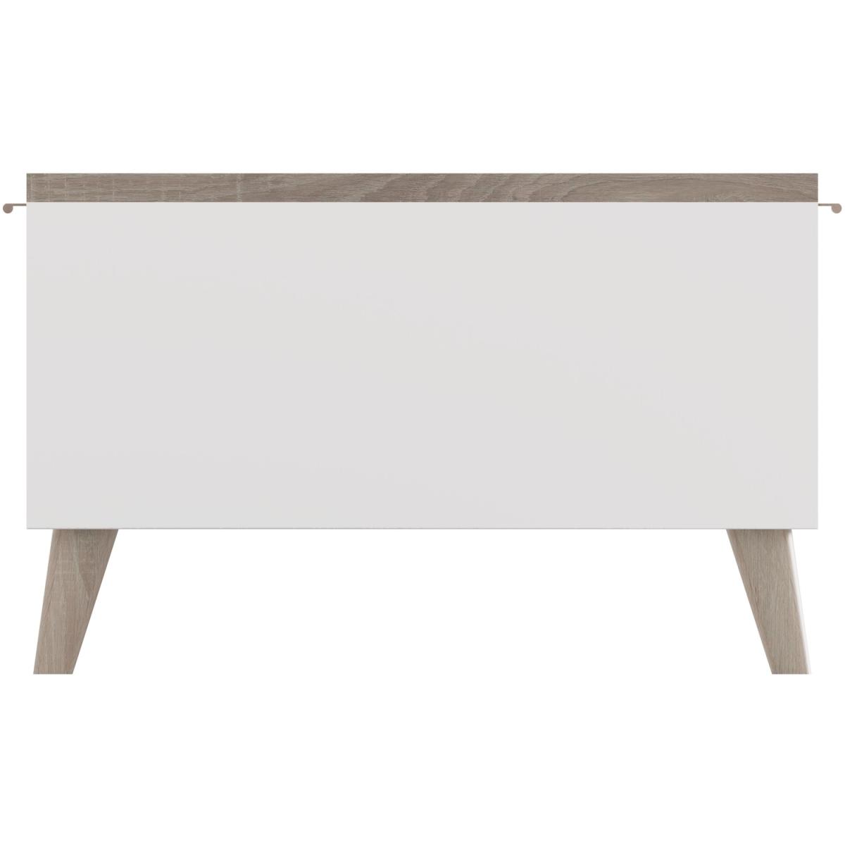Alma Coffee Table - White/Oak – image 6
