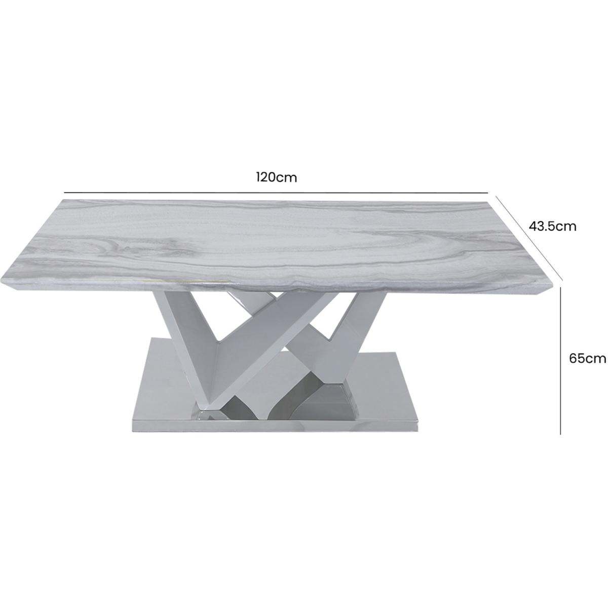 Amara Coffee Table - white – image 2