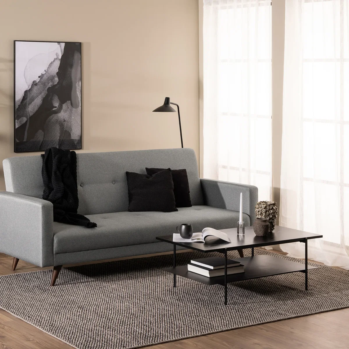 Angus Coffee Table in Black - Black – image 4