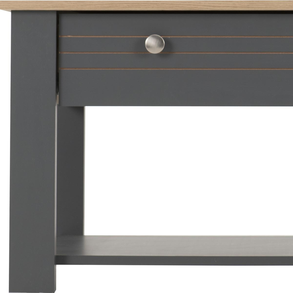 Montreal Coffee Table - Grey Oak Effect - Grey – image 4