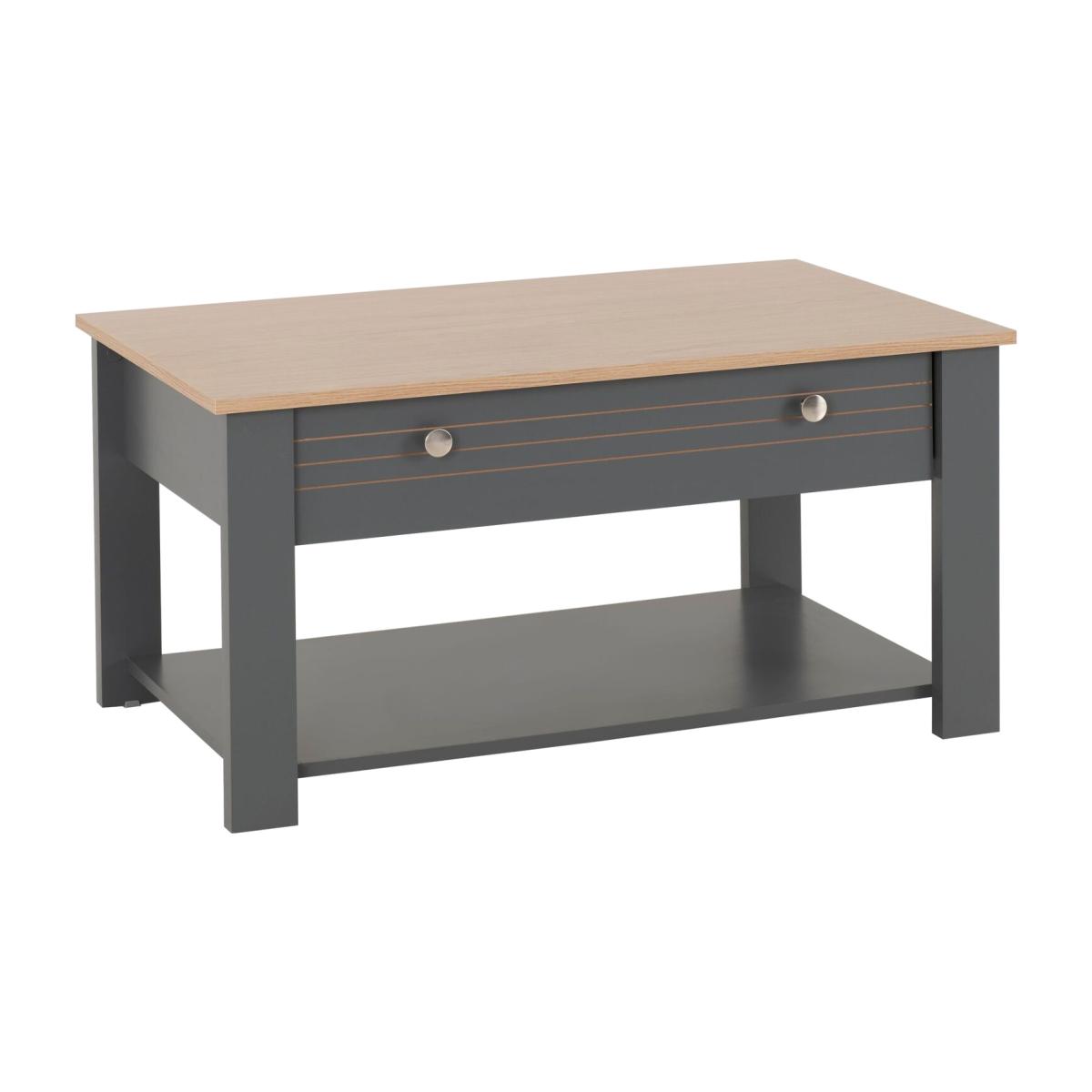 Montreal Coffee Table - Grey Oak Effect - Grey – image 1