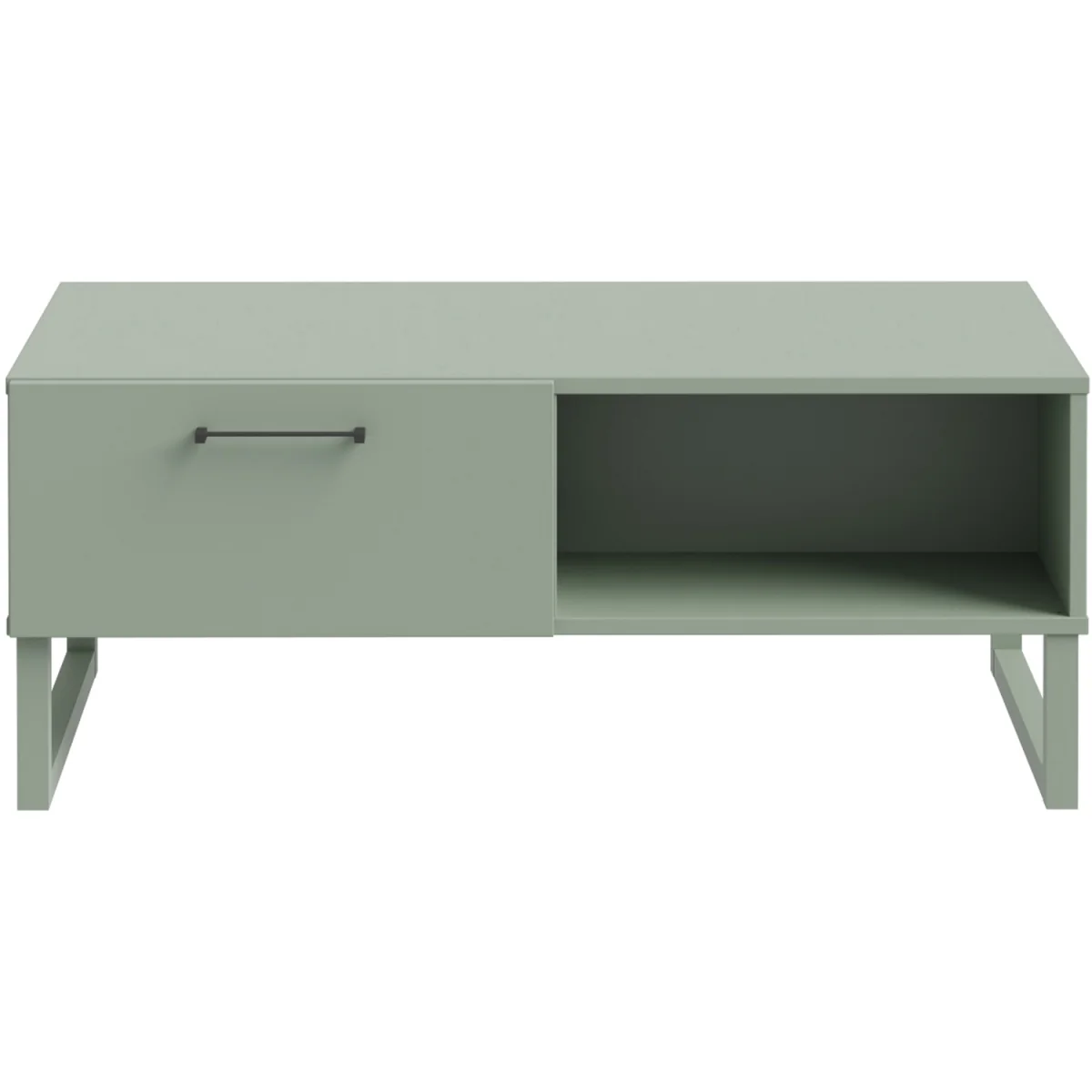 Sali 1 Drawer Coffee Table in Sage Green - Sage Green – image 3