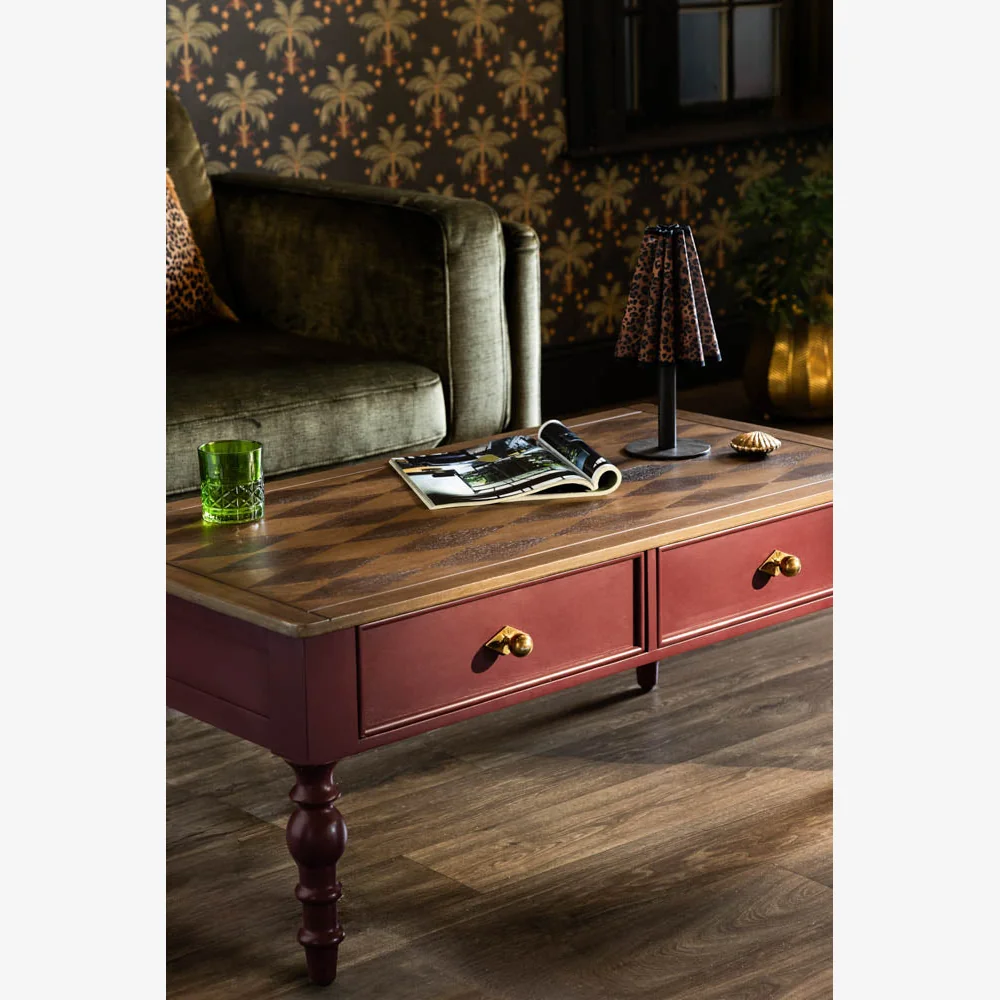 Emporium Brick Red Coffee Table