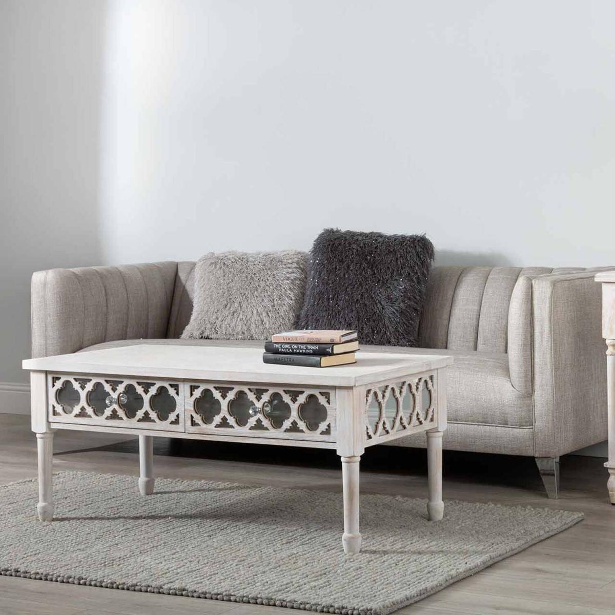 Hampton Beach Wooden Coffee Table - Natural – image 2
