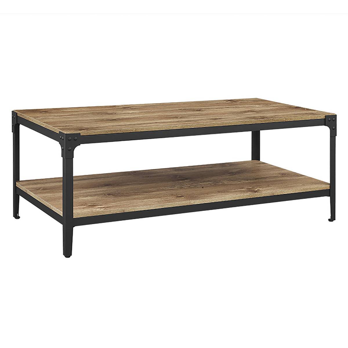 Brampton Rustic Coffee Table - Barnwood – image 2