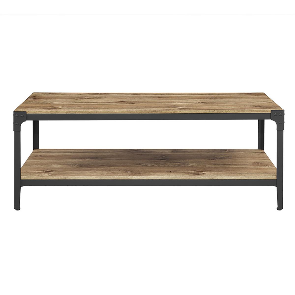 Brampton Rustic Coffee Table - Barnwood – image 3