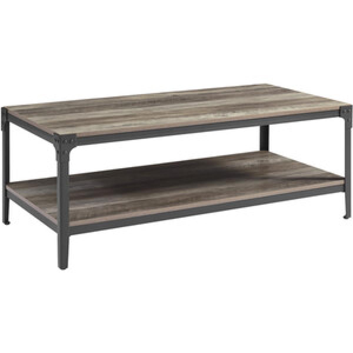 Brampton Rustic Coffee Table - Barnwood – image 5
