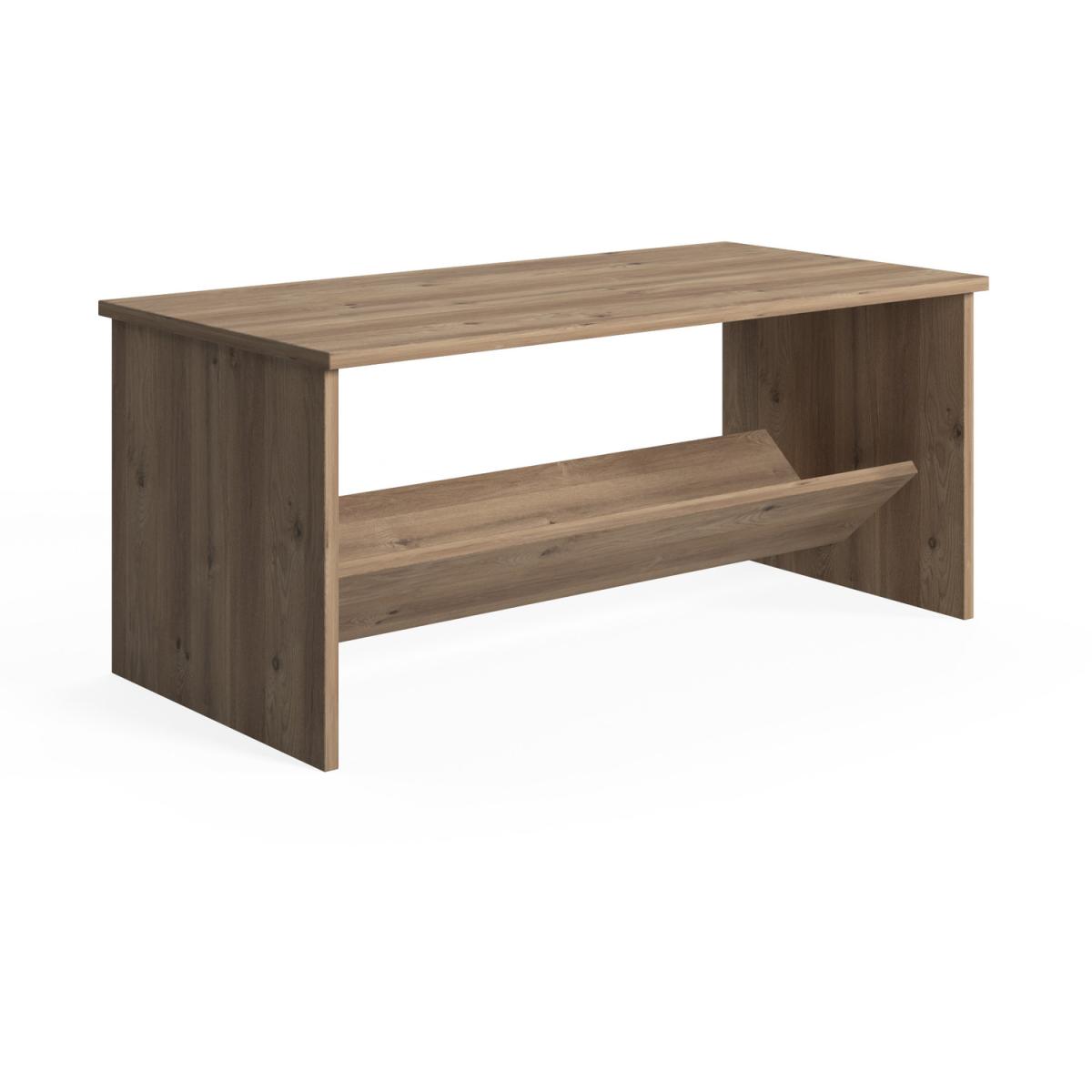 Terna Minimal Wood Coffee Table 3 Colour Option - Ruumstore - Varna Oak – image 5