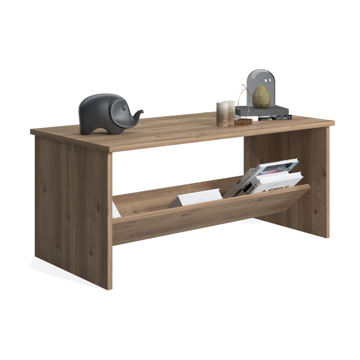 Terna Minimal Wood Coffee Table 3 Colour Option - Ruumstore - Varna Oak – image 1