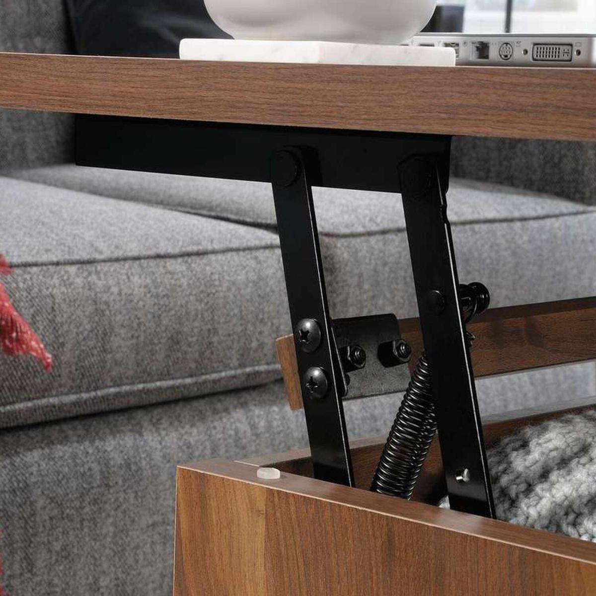 Hampstead Park Lift Up Coffee Work Table  - Grand Walnut – image 2