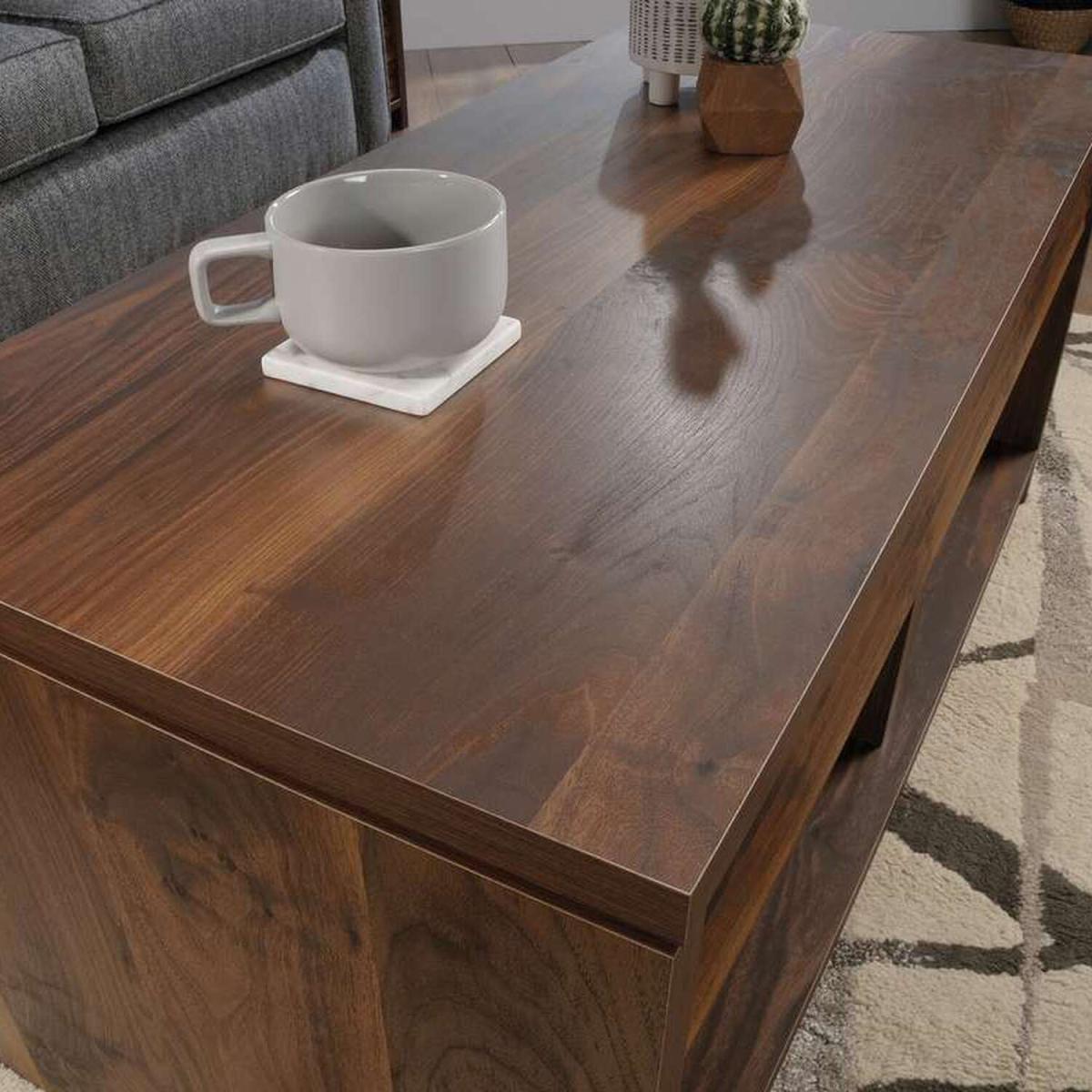 Hampstead Park Lift Up Coffee Work Table  - Grand Walnut – image 7