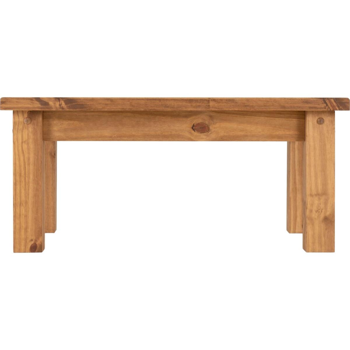 Tortilla Coffee Table - Distressed Waxed pine – image 5