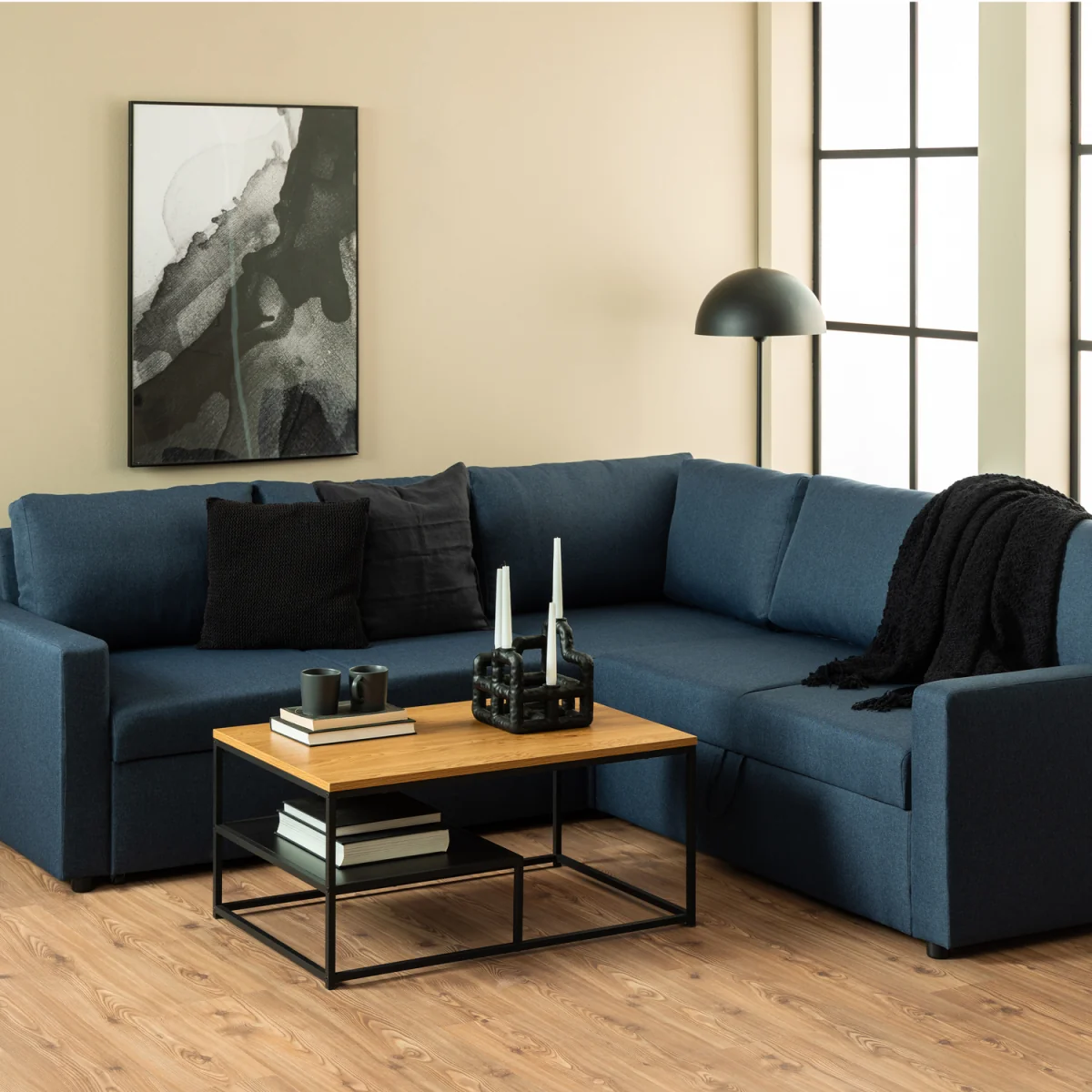 Gila Coffee Table with Open Shelf in Oak - Oak – image 2