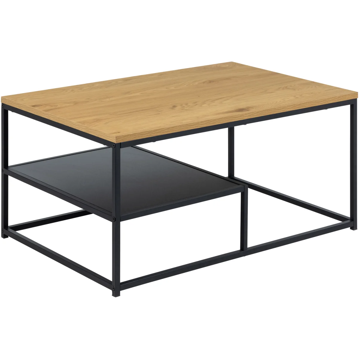 Gila Coffee Table with Open Shelf in Oak - Oak – image 3