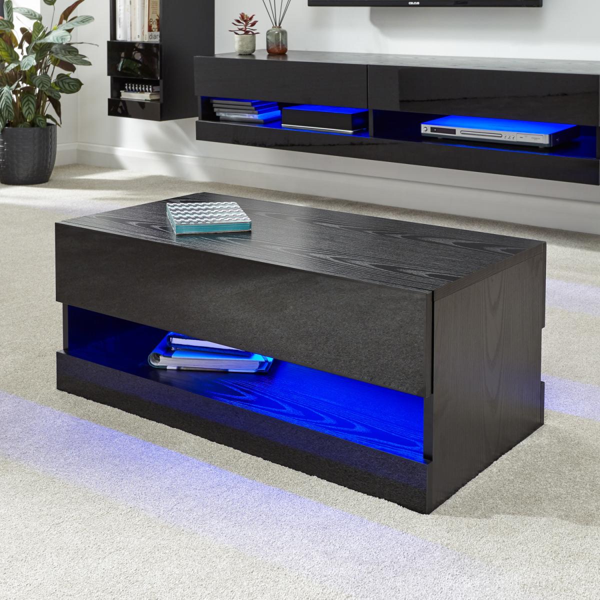 Galicia Coffee Table - Black – image 6