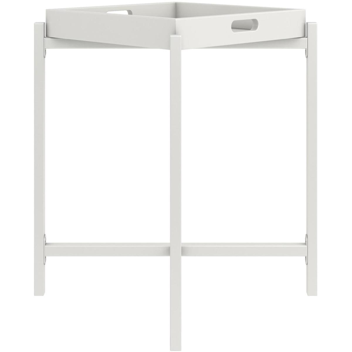 Coco White Coffee Table With Removable Tray - White – image 7