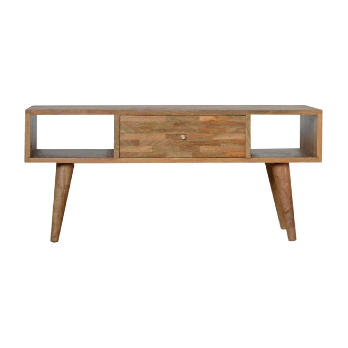 Mixed Mango Wood Coffee Table - Brown