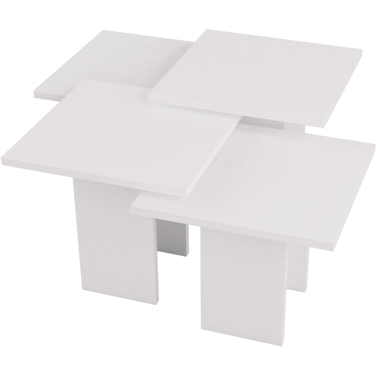 Grade Modern Coffee Table Multipurpose - White – image 3