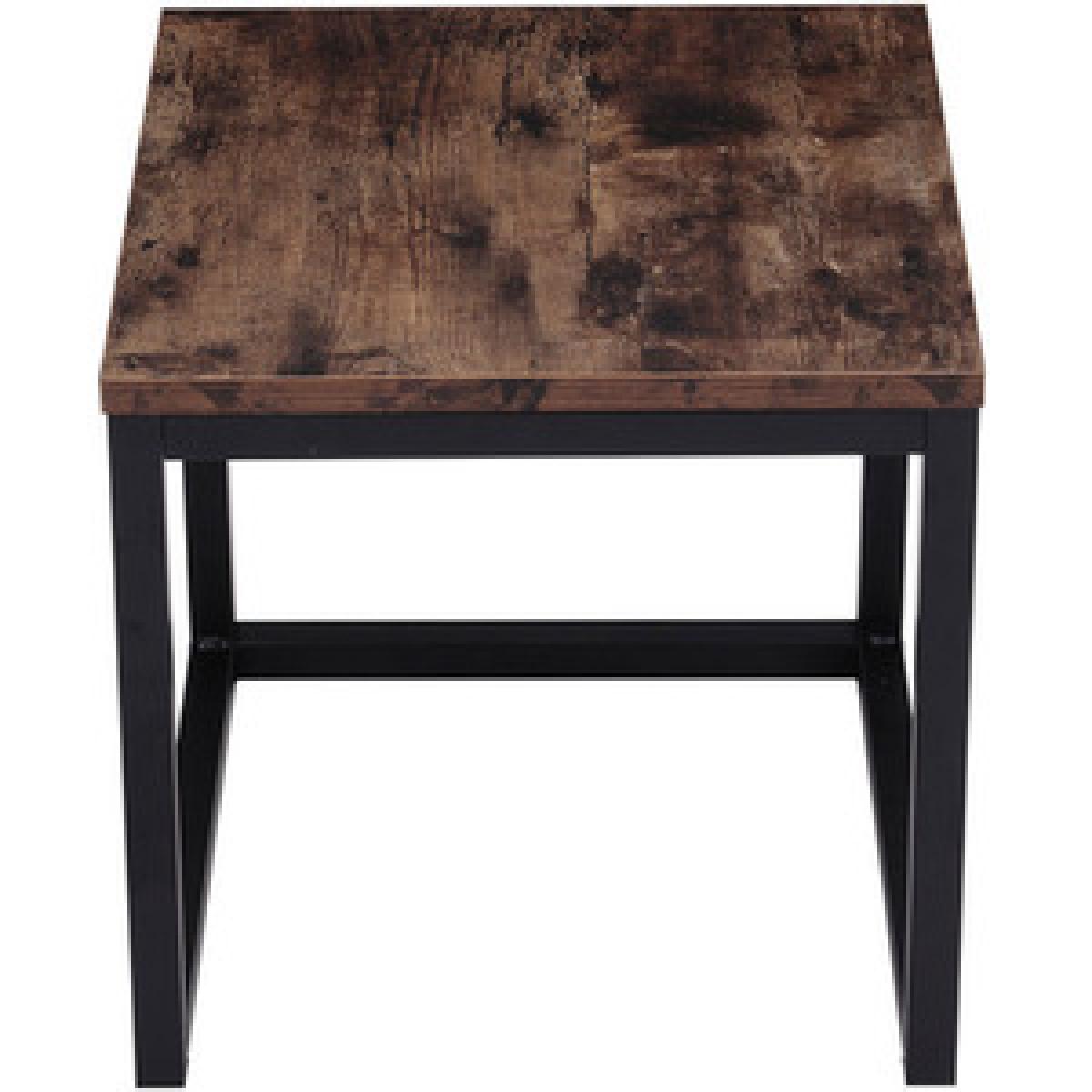 Retro Black Walnut Coffee Table - Brown – image 8