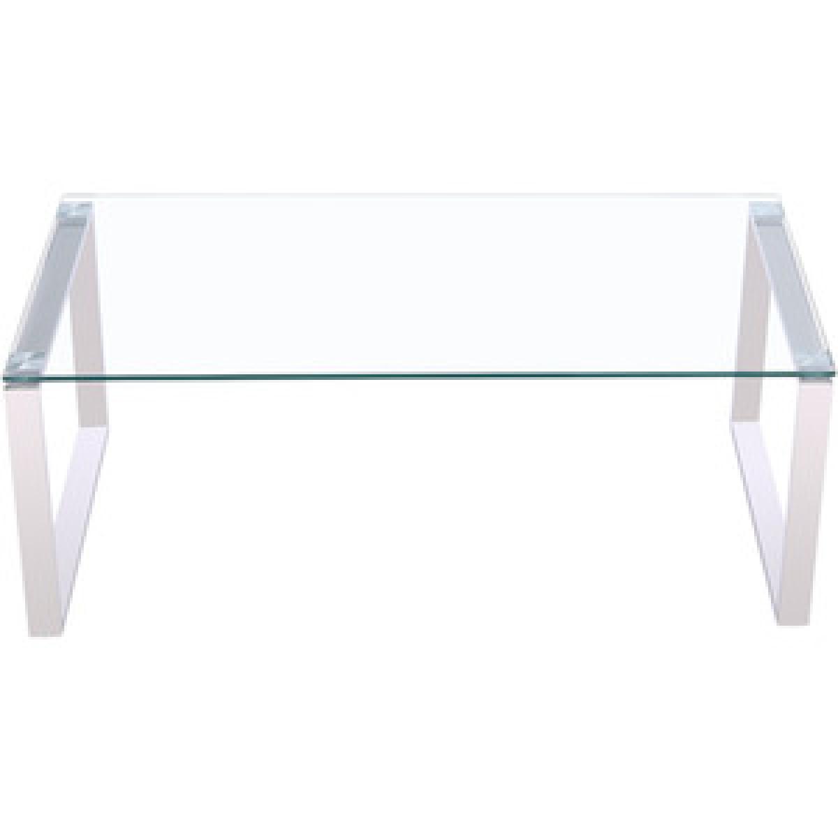 Modern Style Coffee Table  - Silver / Square – image 11
