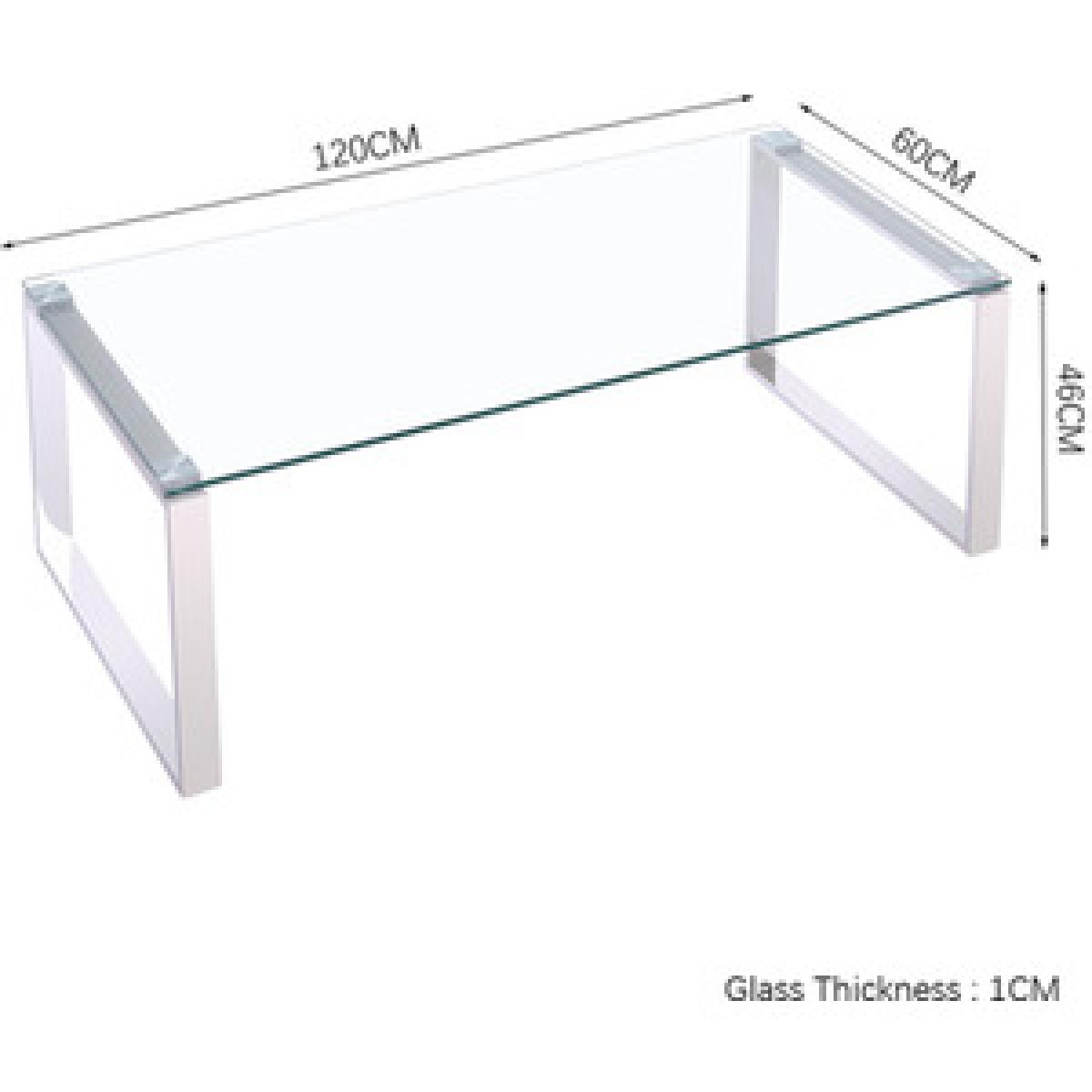 Modern Style Coffee Table  - Silver / Square – image 14