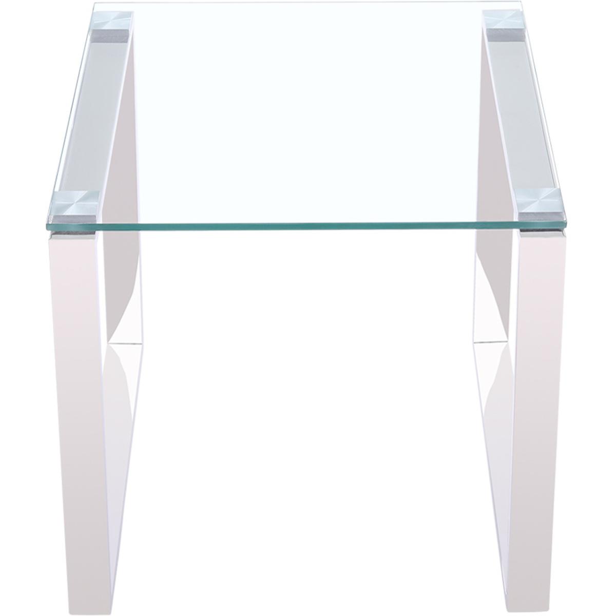 Modern Style Coffee Table  - Silver / Square – image 3