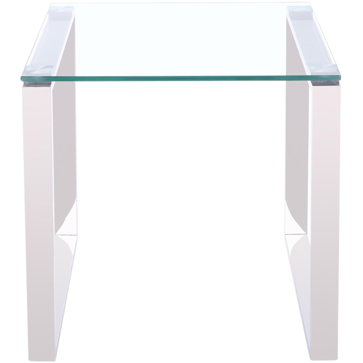 Modern Style Coffee Table  - Silver / Square – image 5