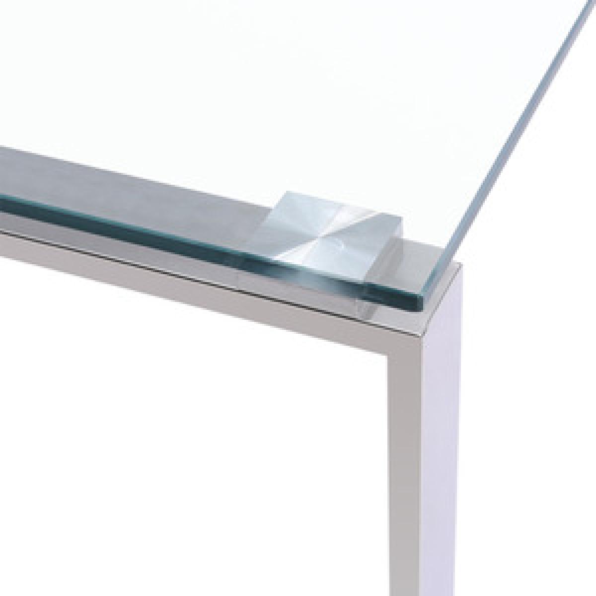 Modern Style Coffee Table  - Silver / Square – image 8